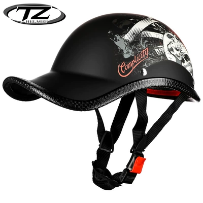 Motosiklet kaskı (dəbilqə) | Lightweight Scoop Helmet Summer Helmet