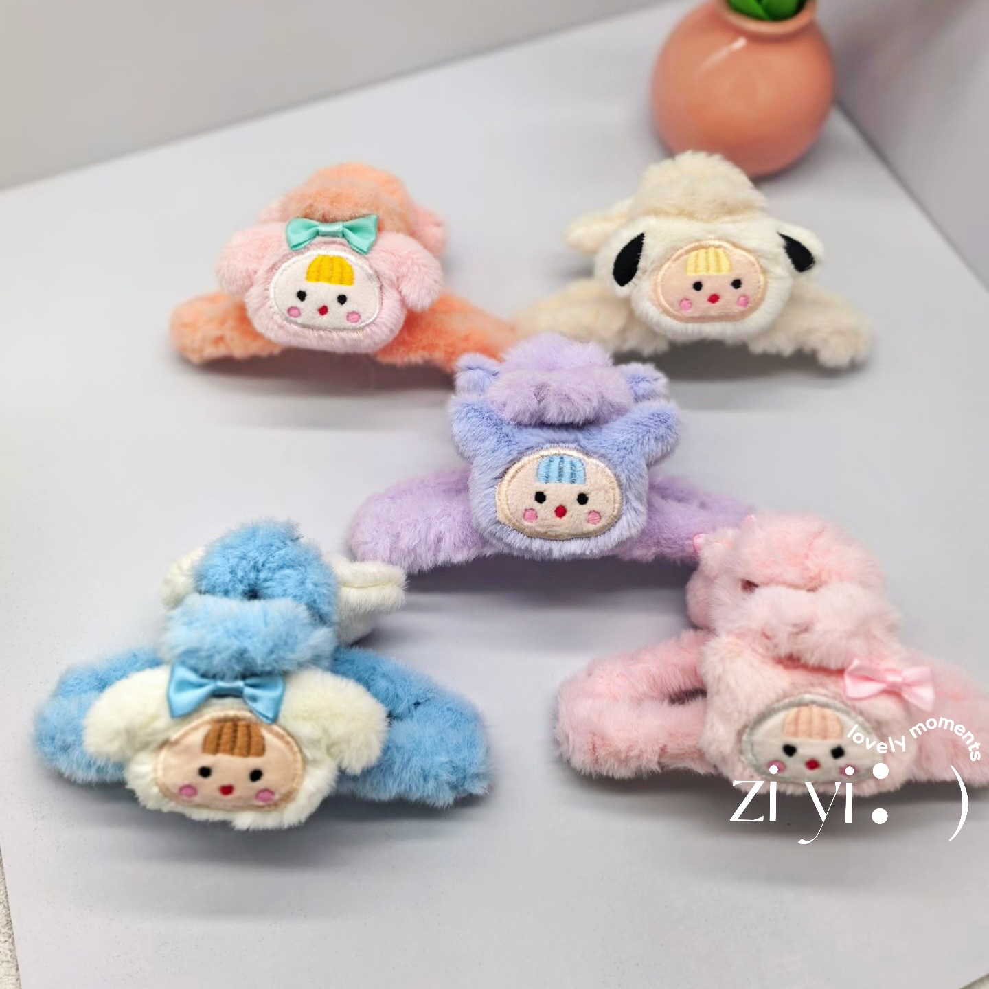 6 (13cm 양면 만화 머리)