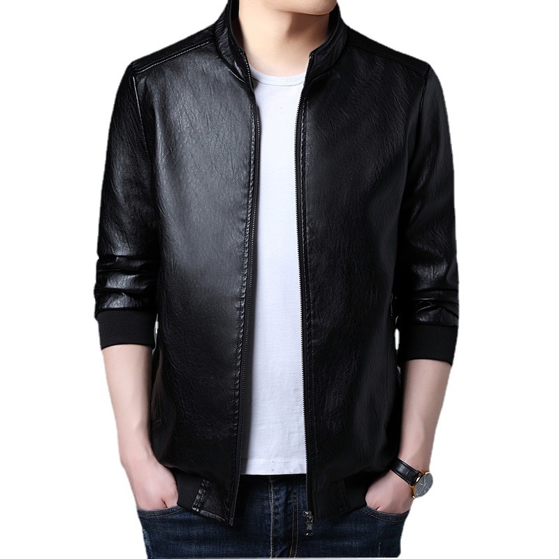 Veste en cuir homme - Ref 3443785 Image 5