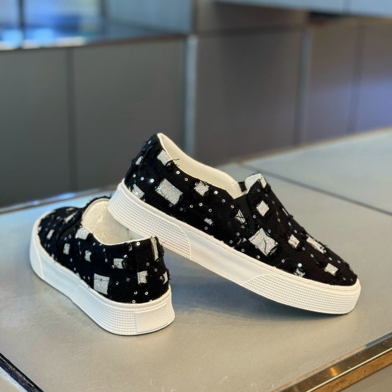 Men's Summer Slip-On Canvas Shoes, Casual Everyday Men's Shoes, Comfortable And Lightweight, Sequin Shoes, Fresh Style M_vogvips.com