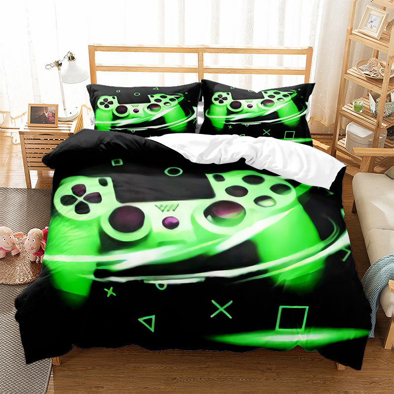 Spēļu kontroliera mobilās spēles elementu dizaina raksts 3D digitālā druka trīs daļu komplekts var tikt izdrukāts_voghion.com