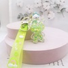 Cartoon acrylic keychain, oil for swimming, cute pendant, bag accessory