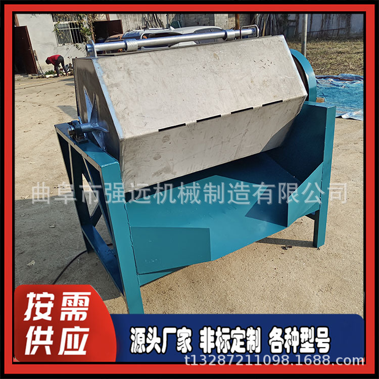 干磨式滚筒抛光机 镀锌件六角滚筒抛光研磨机 100L抛光机