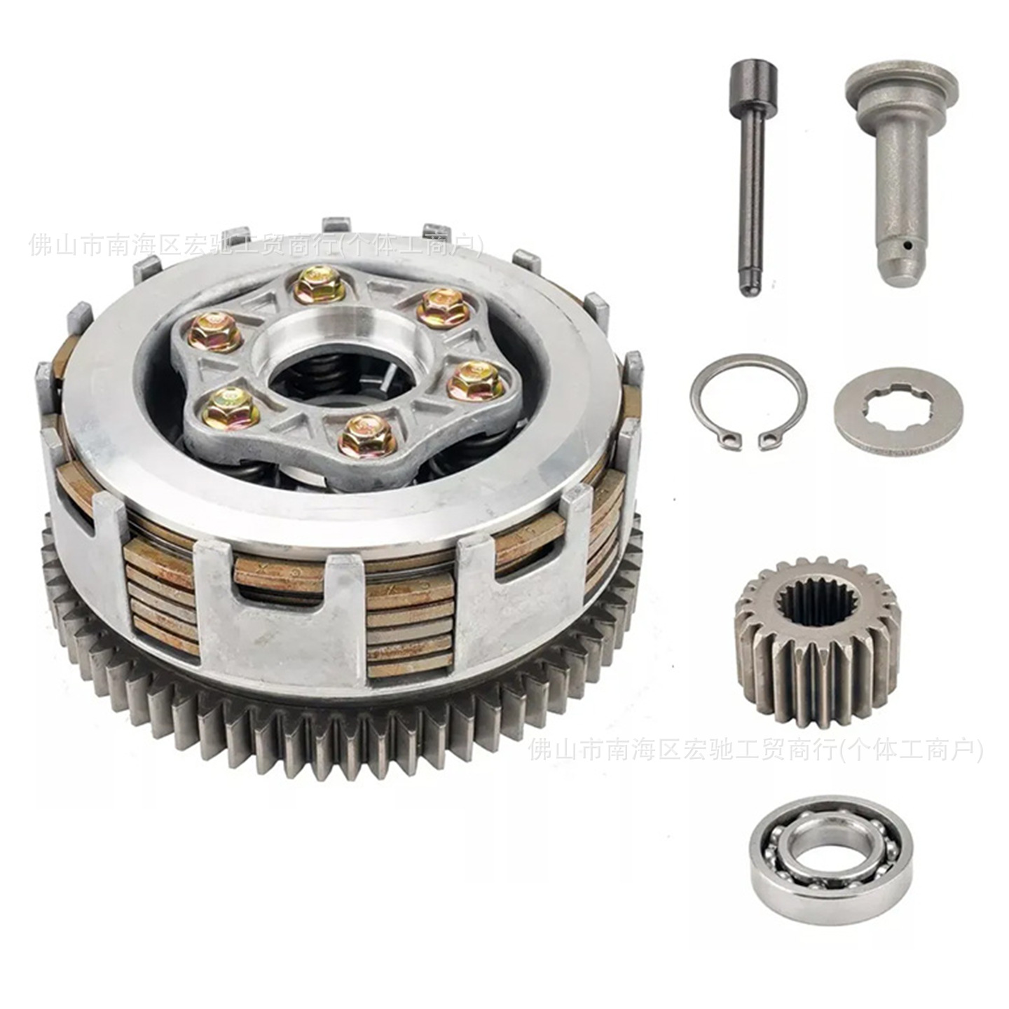 Mexico Meikeduo Motorcycle Parts Clutch Assembly Ft/Cg150 6-Pole 6-Plate Dm200 Rt250Zs