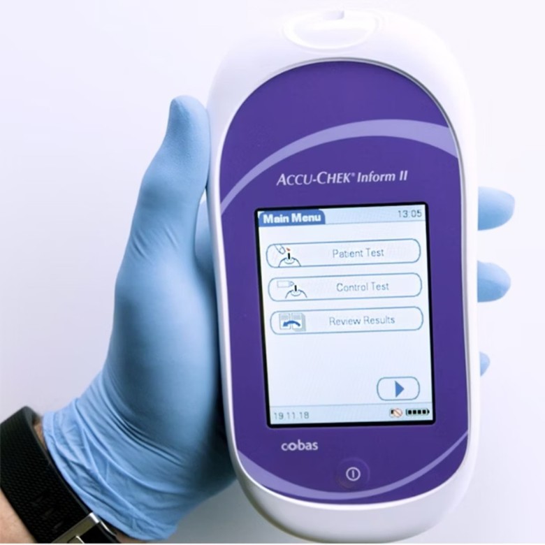 Accu-Chek Inform II qlükometr sistemi və test zolaqları