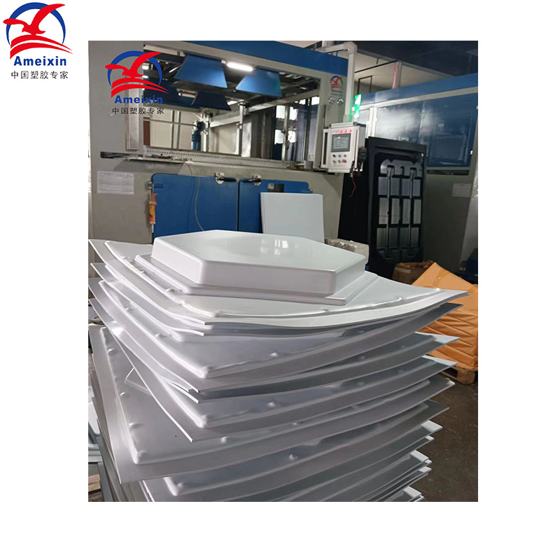 PE PP周转托盘大型厚片吸塑厂家批发塑料托盘防静电吸塑周转托盘