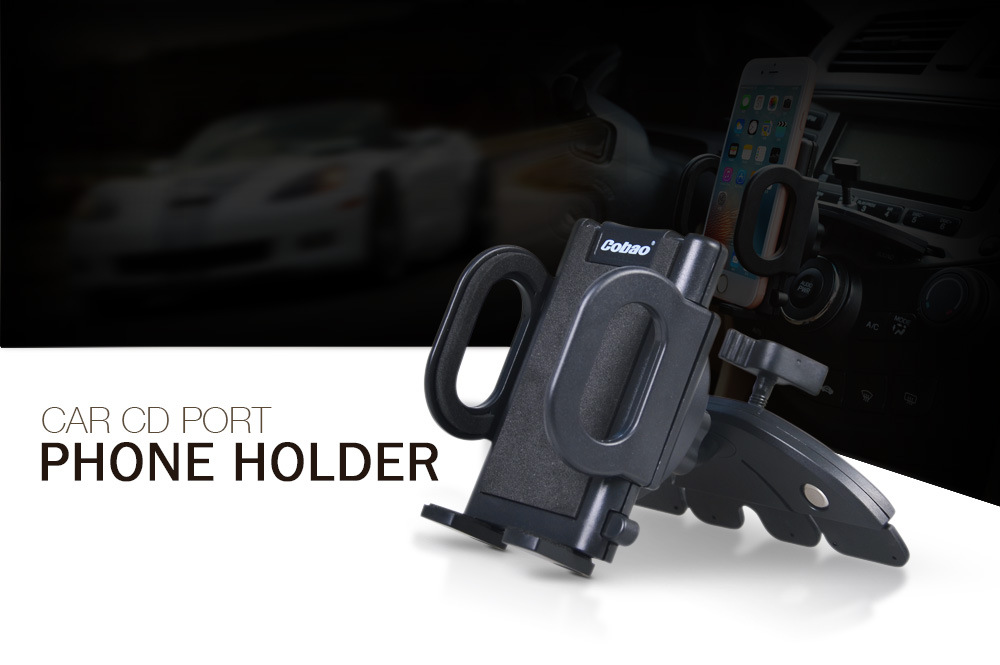 Car mobile phone holder CD port car bracket car mobile phone holder car air outlet navigation mobile phone holder