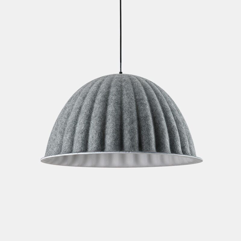 Danish Designer Acoustic Sound-Absorbing Wool Felt Pendant Light for Office, Exhibition, and Restaurant, Creative Pumpkin-Shaped High-End Lighting Fixture Danish Designer Acoustic Sound-Absorbing Wool Felt Pendant Light for Office, Exhibition, and Restaurant, Creative Pumpkin-Shaped High-End Lighting Fixture