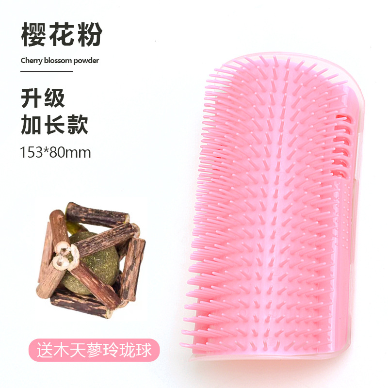Venta caliente, dispositivo de picazón para gatos, artefacto de piel para frotar en la esquina, tablero de agarre para gatos, sin migajas, cosquillas en la cara, juguete para gatos