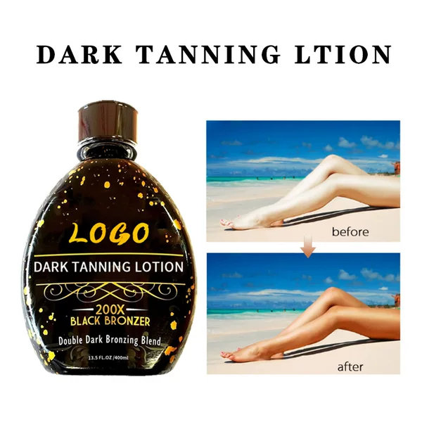 Black oil bronze sun tanning oil body care solution sun-free body can be used for natural tanning