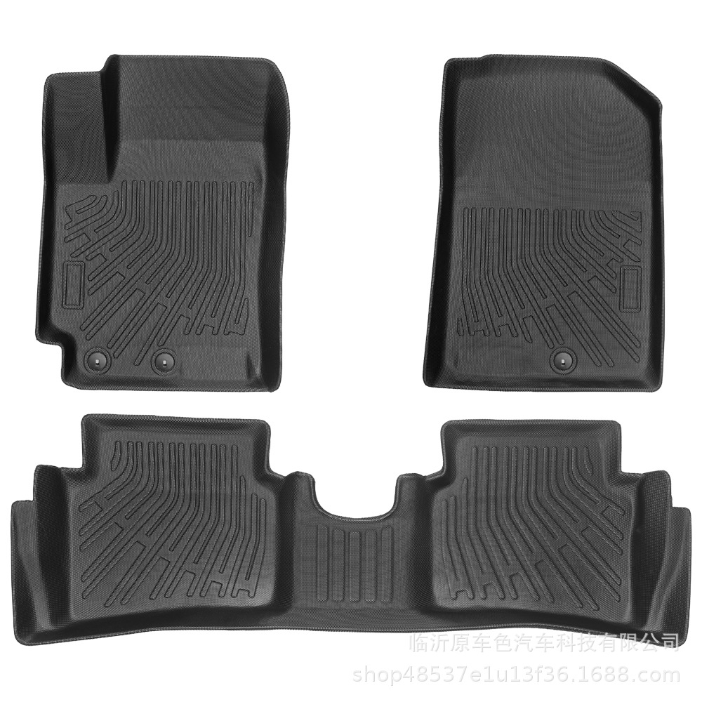 Aplicable a Hyundai Accent 2018 - 2023 TPE Foot Pad 3D All Weather Material Backpack Pad