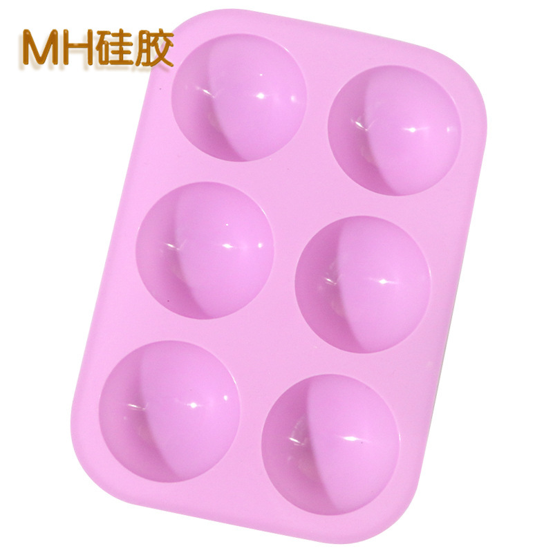 明昊6連小半円シリカゲル布丁型シリカゲルケーキ型石けん型超qシリカゲルチョコレート型円形|undefined