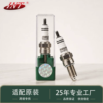 INT Motorcycle Spark Plug for EFI CPR8EAIX-9, suitable for Bao Feng Yan, Meng Zhi, Dao, CBF, Wuyang, Bajaj, free shipping