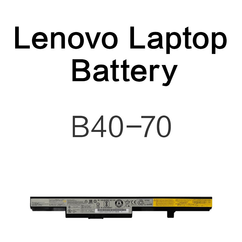 B40-70 is suitable for Lenovo laptop batteries B40 B41 B50-30-45-70, 2200mAh battery