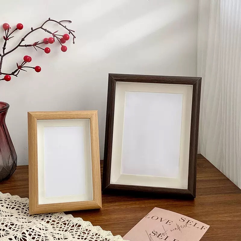 Custom Hollow 3D Photo Frame Simple Creative Desktop Photo Frame Display 6-Inch 7inch 8inch Wall-Mounted Photo Empty Frame