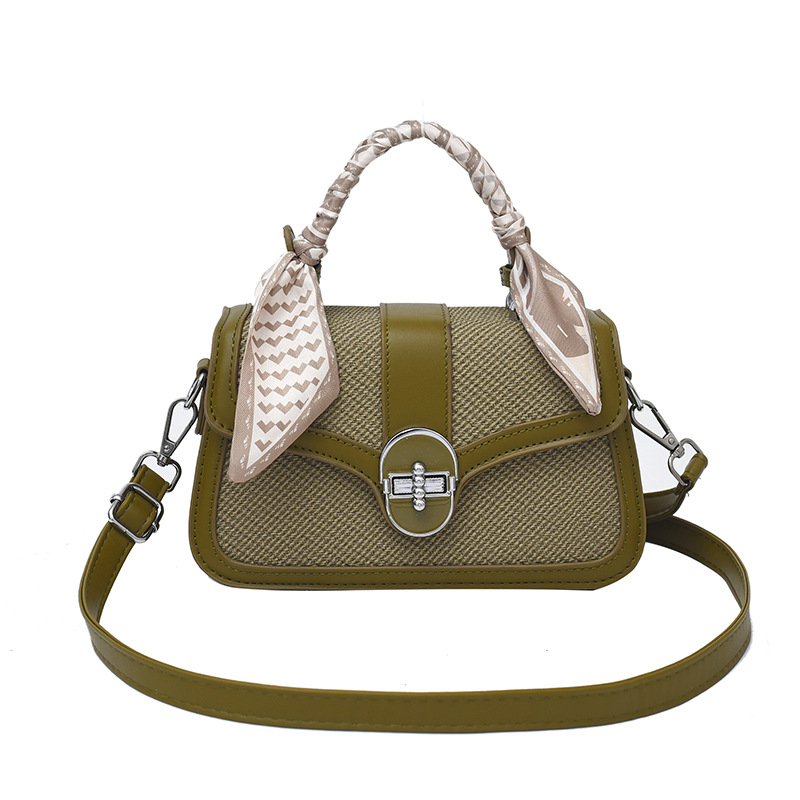 Bolsos para mujer 2025 nuevo estilo costura de color en contraste bolso cuadrado pequeño portátil textura de alta calidad moda moda bolso de mensajero de un solo hombro