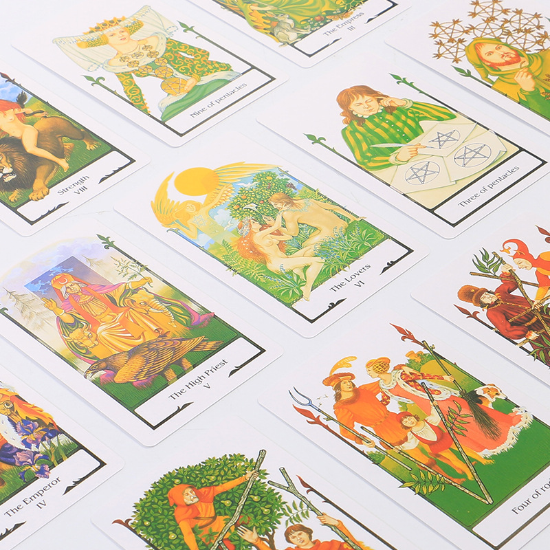 Tarot Of The Old Path Orakelkarten - Englisches Brettspiel_voghion.com