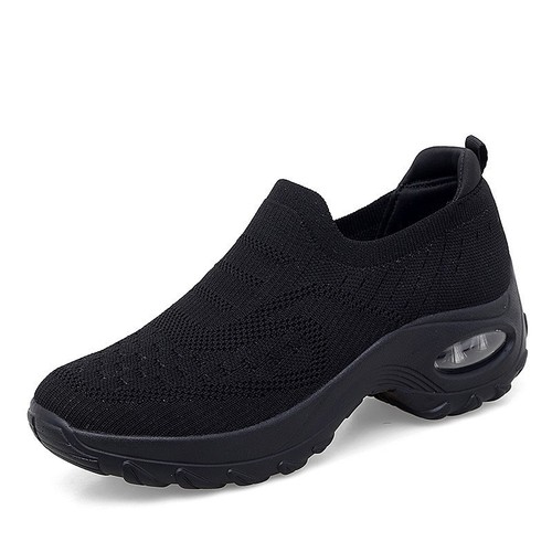 2024 new cross-border wholesale old Beijing cloth shoes red sports mom style ladies casual soft sole air cushion shoes