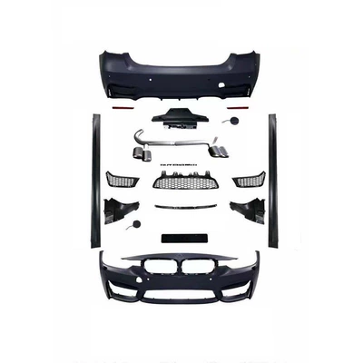 Suitable for BMW M3 body Big Surrounded - m3-front-rear-side-scorpio-tailpipe-comes-with-grille-11-freight-collect