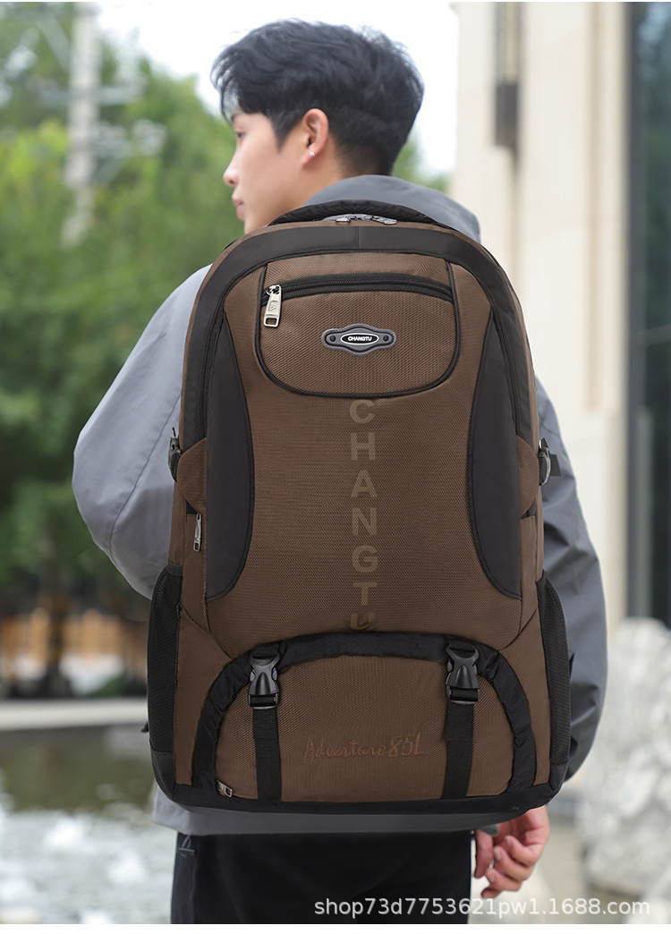 Reise-Großraum-Rucksack Doppelschulter-Rucksack Damen-Rucksack übergroß Herren-Doppelschulter-Rucksack Freizeit-Reiserucksack Herrenmodell