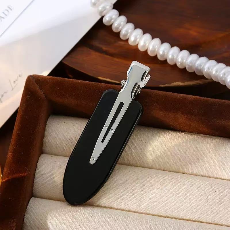 A8-아세테이트 사이드 클립-삽 스타일-블랙