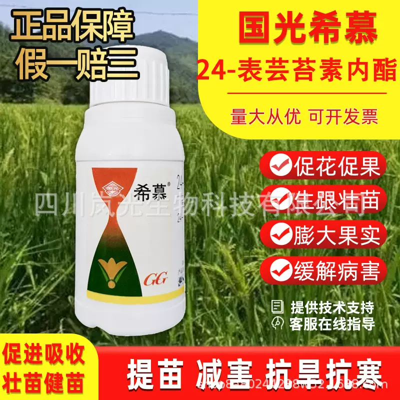 国光希慕芸苔素内酯内脂素壮苗花卉蔬菜叶面肥植物生长调节剂农药