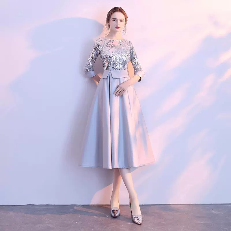 Весеннее длинное вечернее платье - кружевной Bodice, атласная юбка, элегантное платье в бордовом, хаки, зелёном