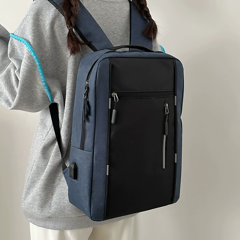 Мужской трехсекционный рюкзак для бизнеса и путешествий с большим объемом, для ноутбука, повседневный стиль, для поездок на Amazon