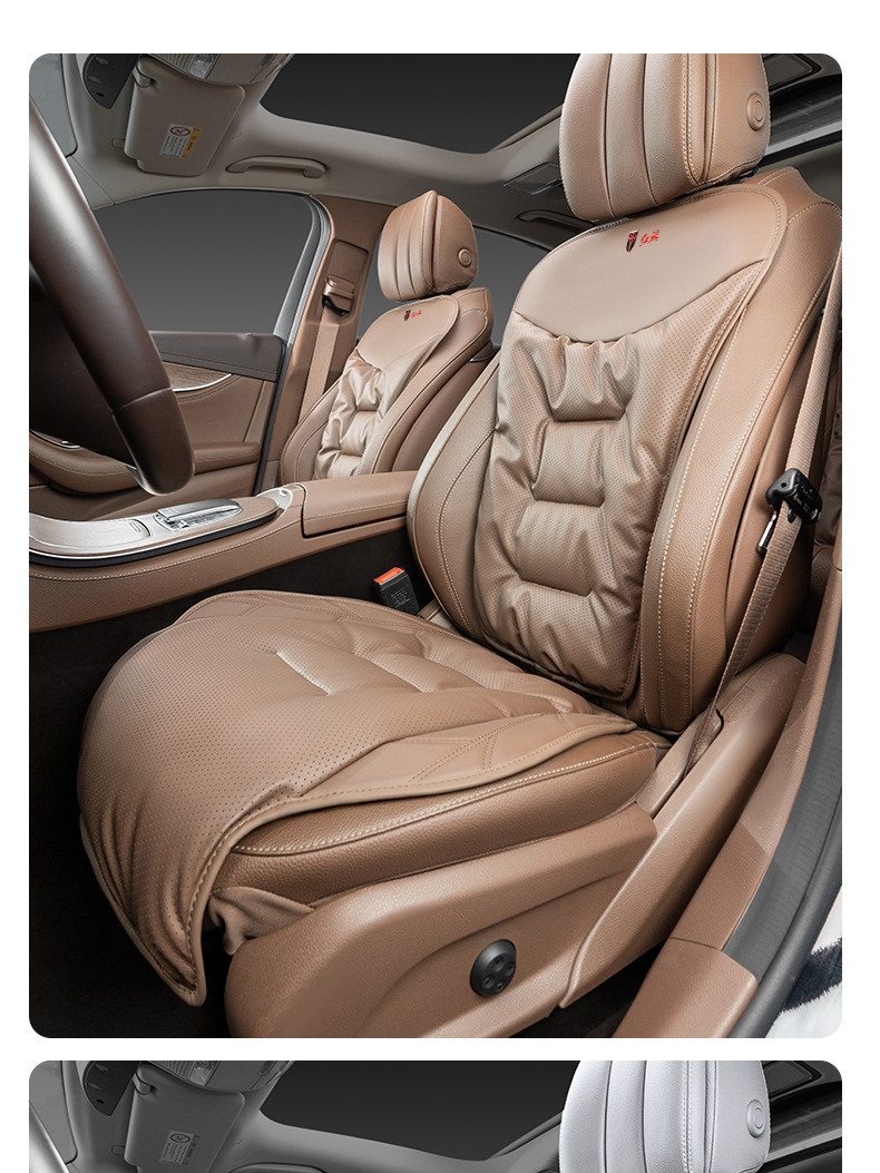 Hongqi Car Seat Cushion H5H6 Tiangong 05Hs5H9Hs3 Seat Cushion Four-Season Universal Breathable Ventilated Backrest Interior