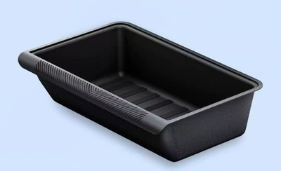 Suitable for Tesla's New Modely Under-Seat Storage Box Storage Box Modification Accessories Car Storage Box (Car storage bag/box) - renewed-y-under-seat-storage-box-black-without-lid
