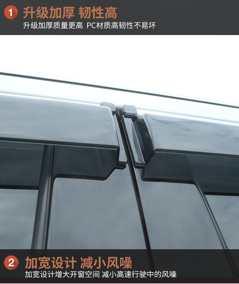 Byd Qin Plus Song F3 Tang Dmi Han Ev Max Dolphin Car Window Rain Shield L Yuan Pro Rain Guard Song Pro
