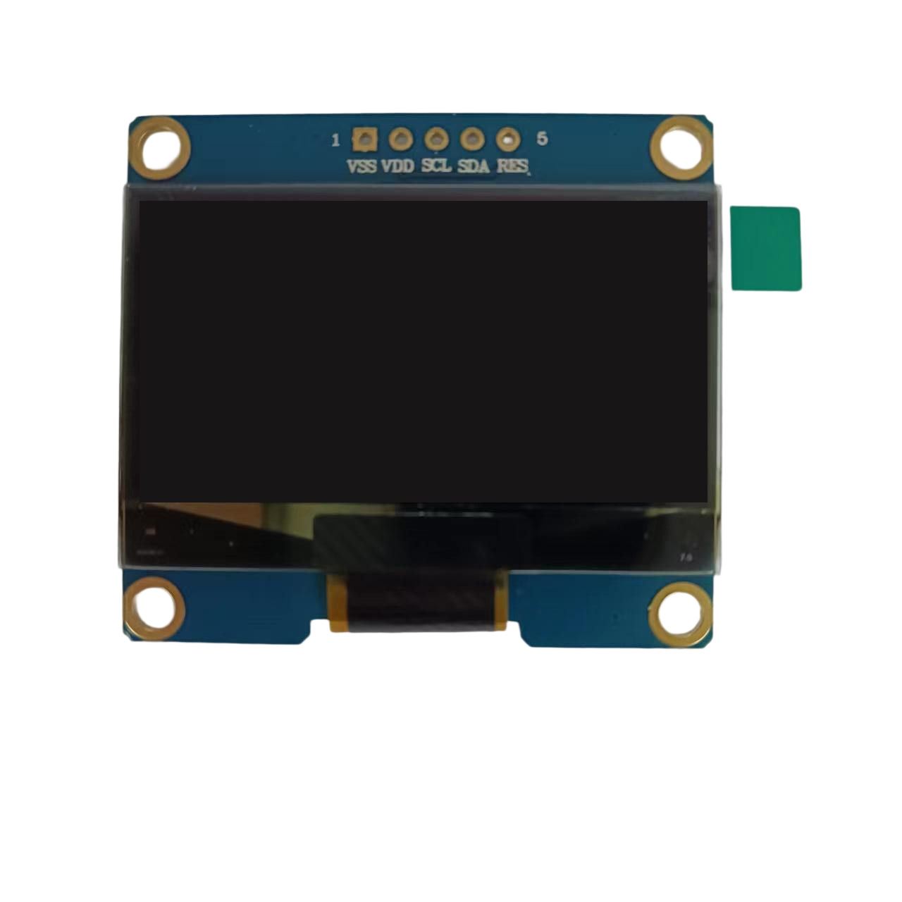 1.54寸OLED显示屏12864液晶屏开发板SSD1309 5针IIC12864OLED模块