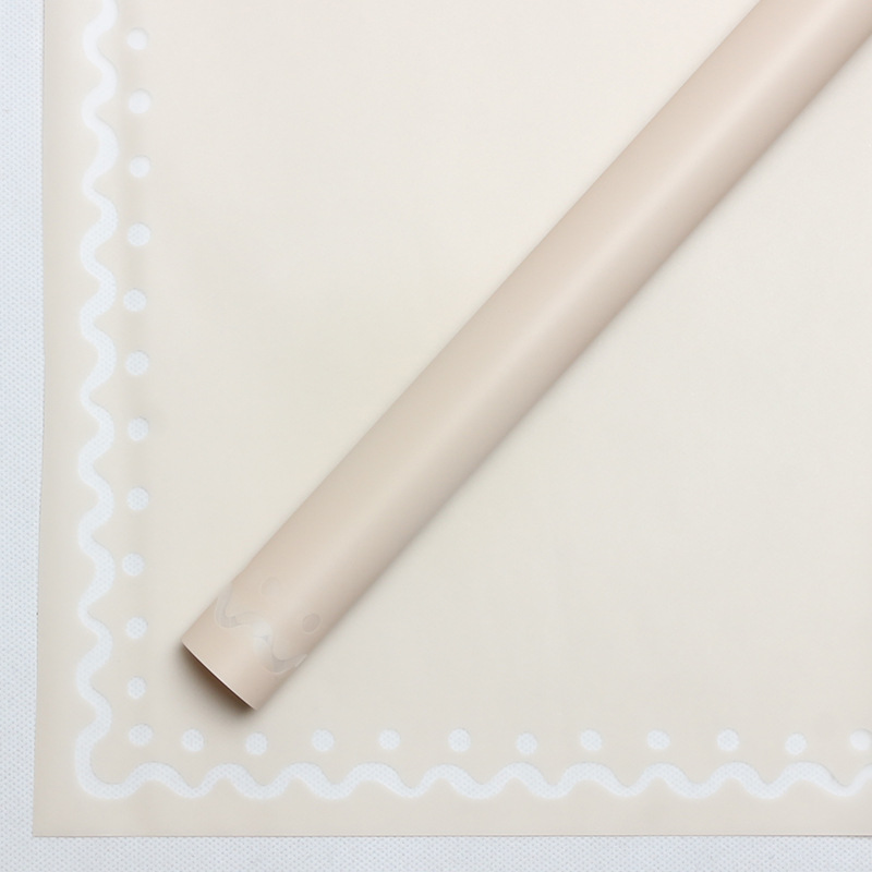 Huaxi bicarbonato de sodio gelatina película flor de embalaje DIY ramo florista impermeable semitransparente niebla papel de flores de pan