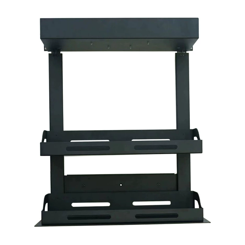 LD Kitchen Electric Lifting Cabinet Pull-Down Basket Drawer, Double-Layer Hidden Spice Rack