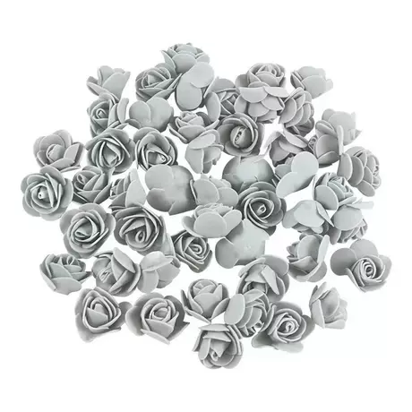 Gray foam rose