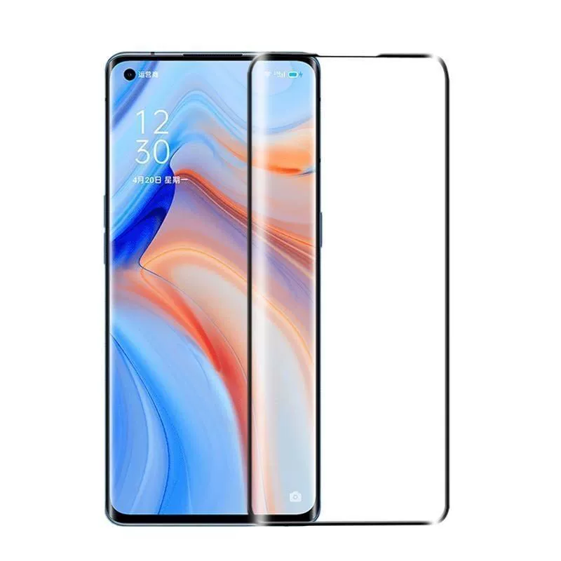 Suitable for OPPO reno9 tempered film full screen covering 3D curved surface oppo Reno12 full glue adsorption film