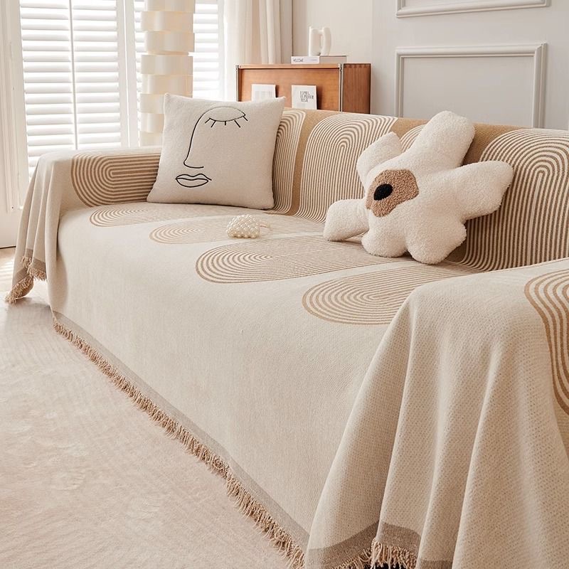 Simple sofa cushion sofa cover multi-functional Four Seasons universal full cover cloth one-piece sofa towel
