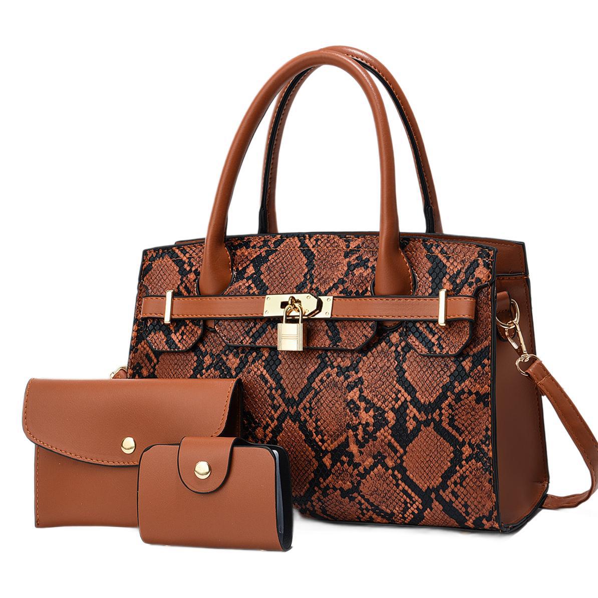 Taizhou bolsos de mujer bolsos de tres piezas bolsos de mano transfronterizos bolsos de hombro bolsos de cinturón
