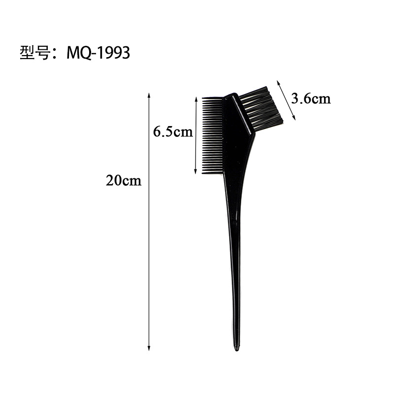 Peine Cepillo Doble para Tinte de Cabello Tamaño Pequeño, para Tinte DIY