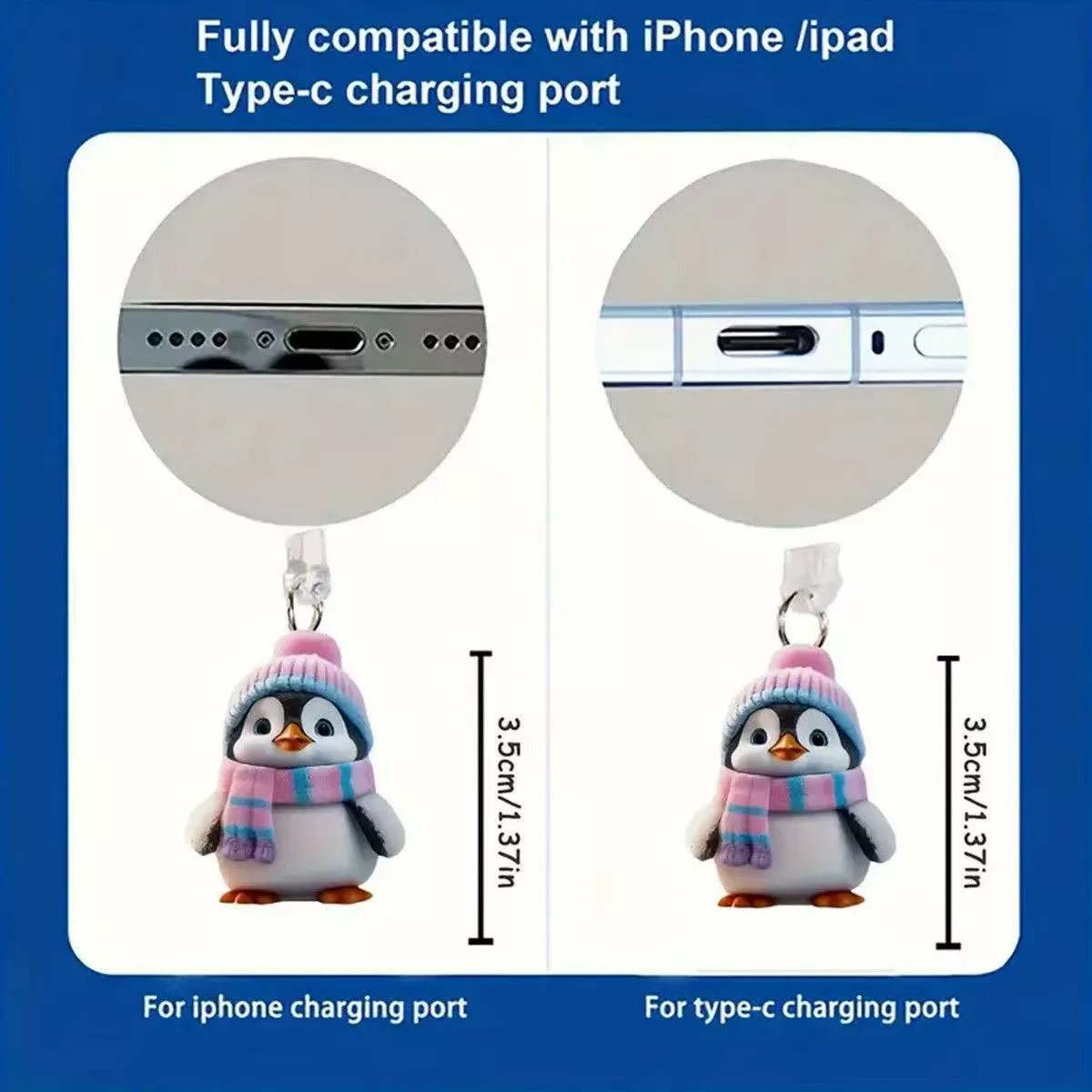 Cute pendant, handle, dustproof universal acrylic mobile phone protection, Android