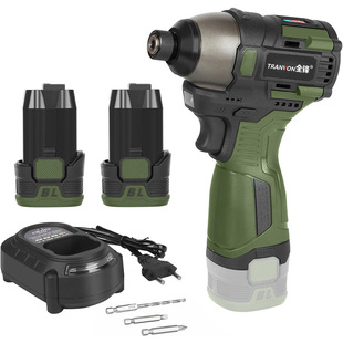 Impact screwdriver machine large torque household brushless color steel tile small rechargeable electric batch hand electric drill electric screwdriver