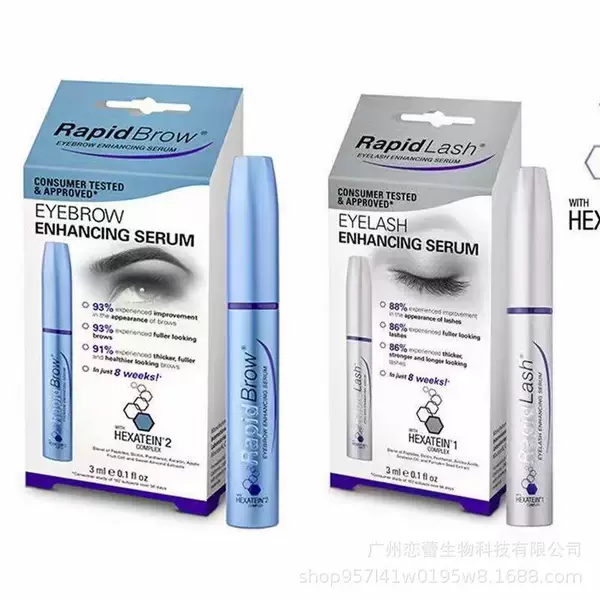 New Version of Rapidlash Eyelash Serum and Rapidbrow Eyebrow Serum Are Now in Stock