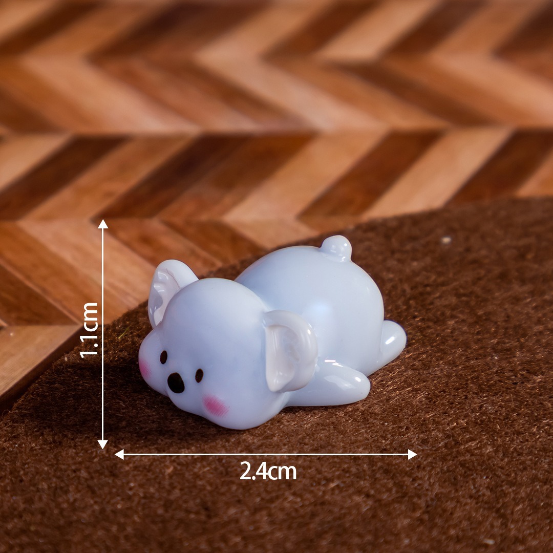 단색 광택 - 밝은 회색 코알라