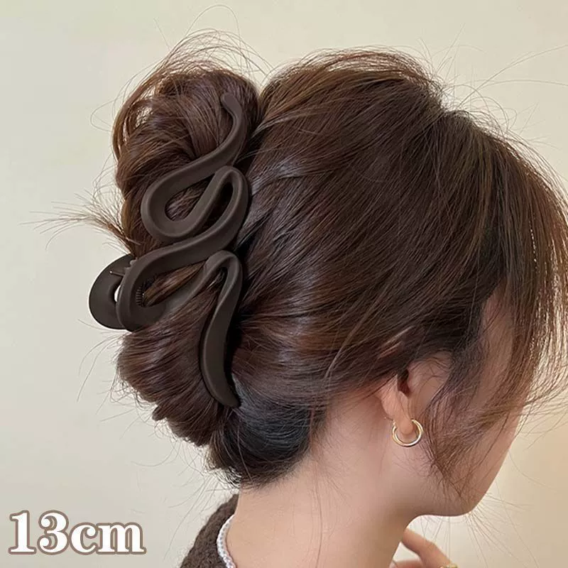 Заколка для crab hair, большая акула зажим, яркий запоминающийся стиль, наборы размеров (7–15 см)
