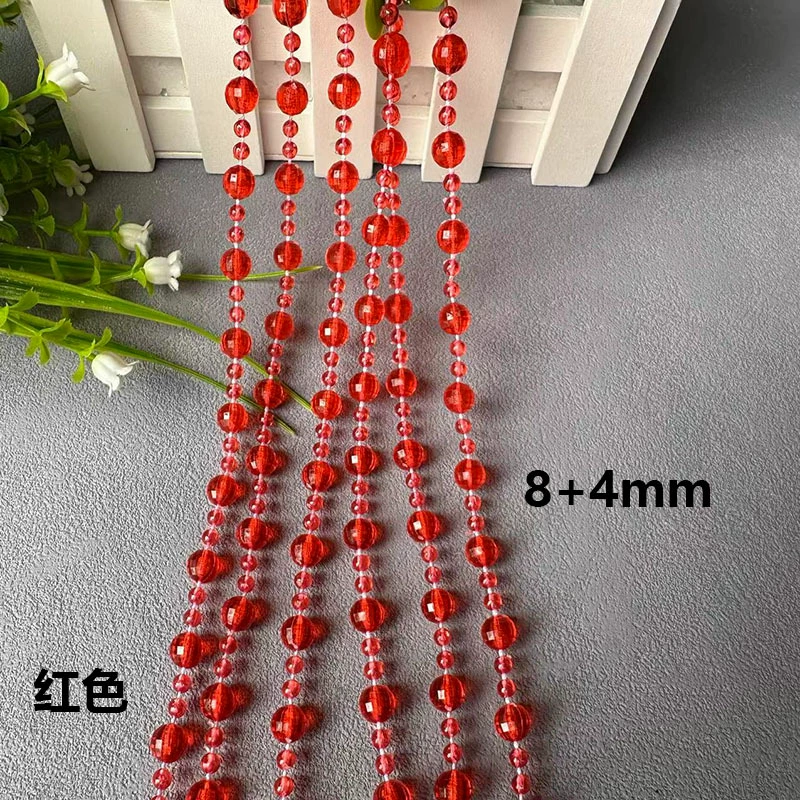 Шторы из бус Yayli, занавес свадебный, декоративная ниточная занавеска для стальных дорог, декоративная шина к потолку DIY занавеска разделение