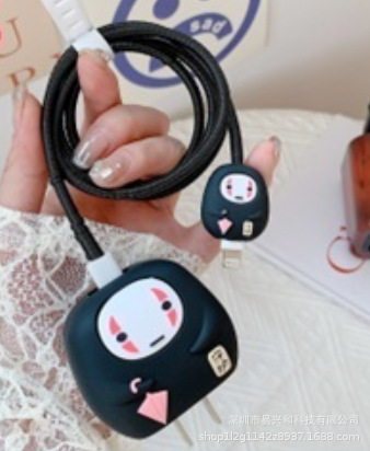 Aplicable Apple 18W / 20W cargador de cabeza de cubierta cargador de cubierta de cable de datos cubierta de 4 piezas al por mayor