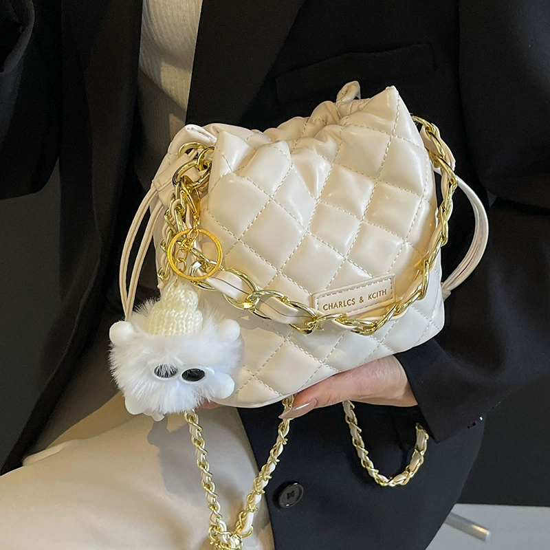 Летняя маленькая сумка через плечо, в стиле Chanel, корейский стиль