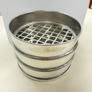 New Standard Soil Sieve Laboratory Geotechnical Test Standard Sieve Square Hole Sand and Gravel Sieve Round Hole Stone Sieve