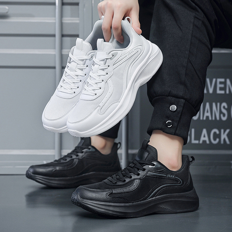 초대형 50 사이즈 크로스보더 캐주얼 운동화 남성 여름 통기성 메쉬 신발 남성 경량 운동화 통근 여행 신발