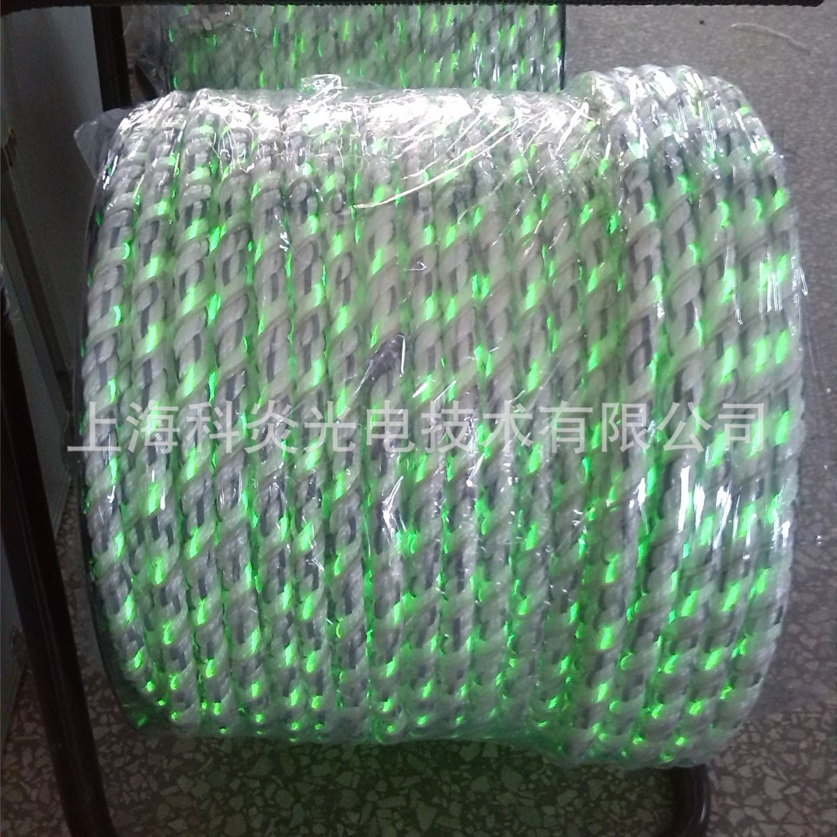 地铁疏散人群分隔消防救援高标准浮水发光绳救生照明线